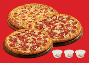 #3 Triple Pizzas Combo